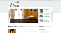 Desktop Screenshot of laestradahotel.com